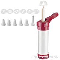 Westmark 32302260 Cookie Press/Icing Syringe Luxus Kitchen Tool  7.6 oz  White/Red - B0002HOR3C